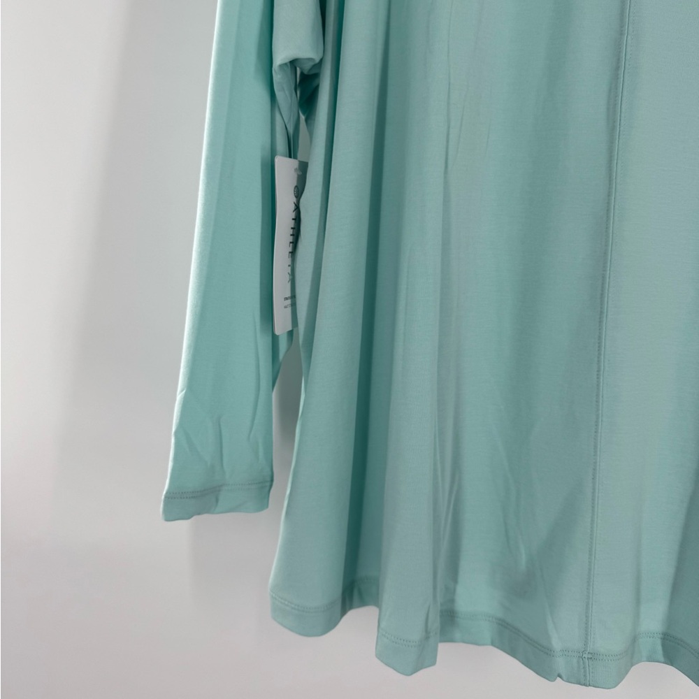 Athleta Light Blue Long Sleeve Top - Picture 6 of 8